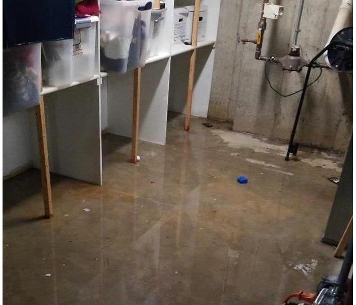 Water In The Basement After A Storm